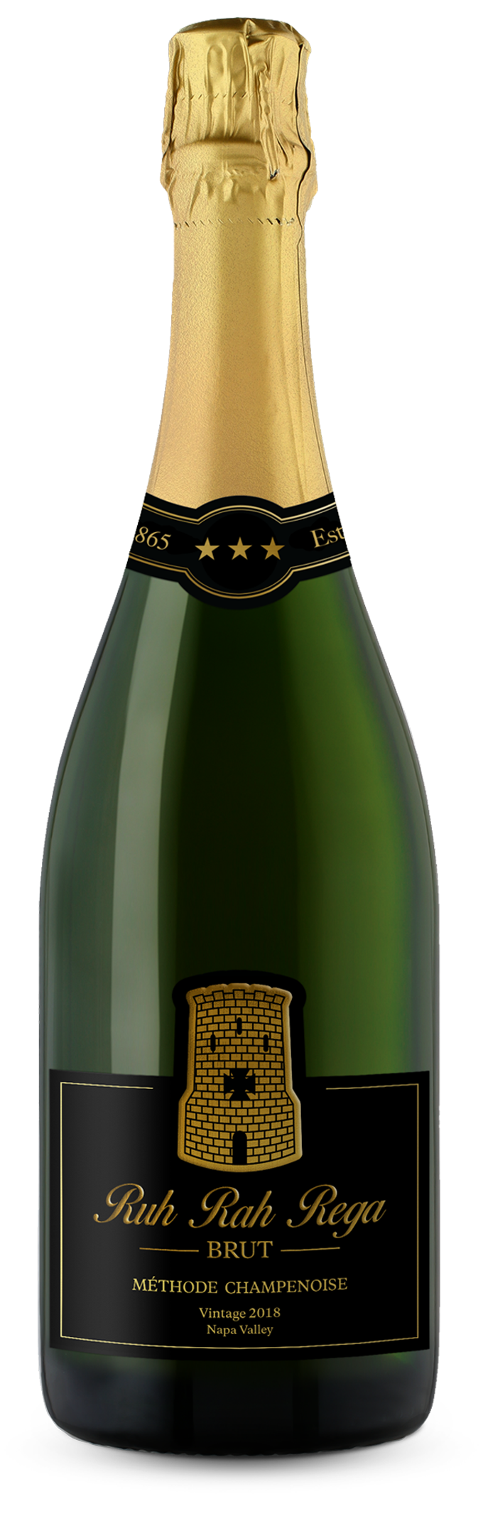 Ruh Rah Rega - 2018 Sparkling Brut - Méthode Champenoise - Napa Valley