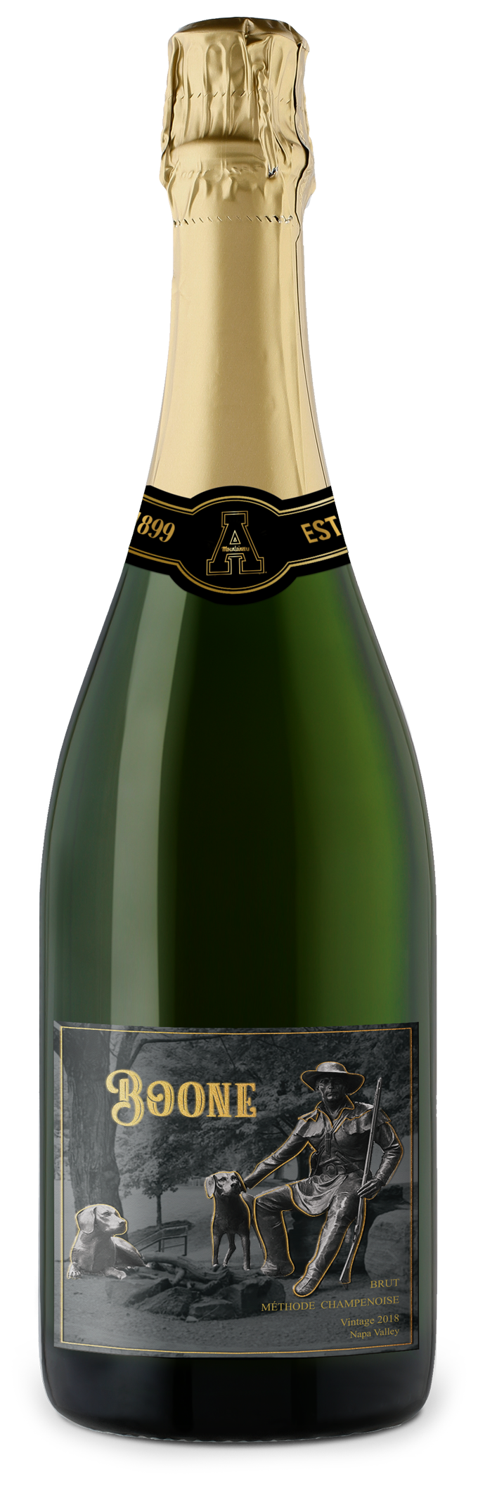 Boone - 2018 Sparkling Brut - Méthode Champenoise - Napa Valley