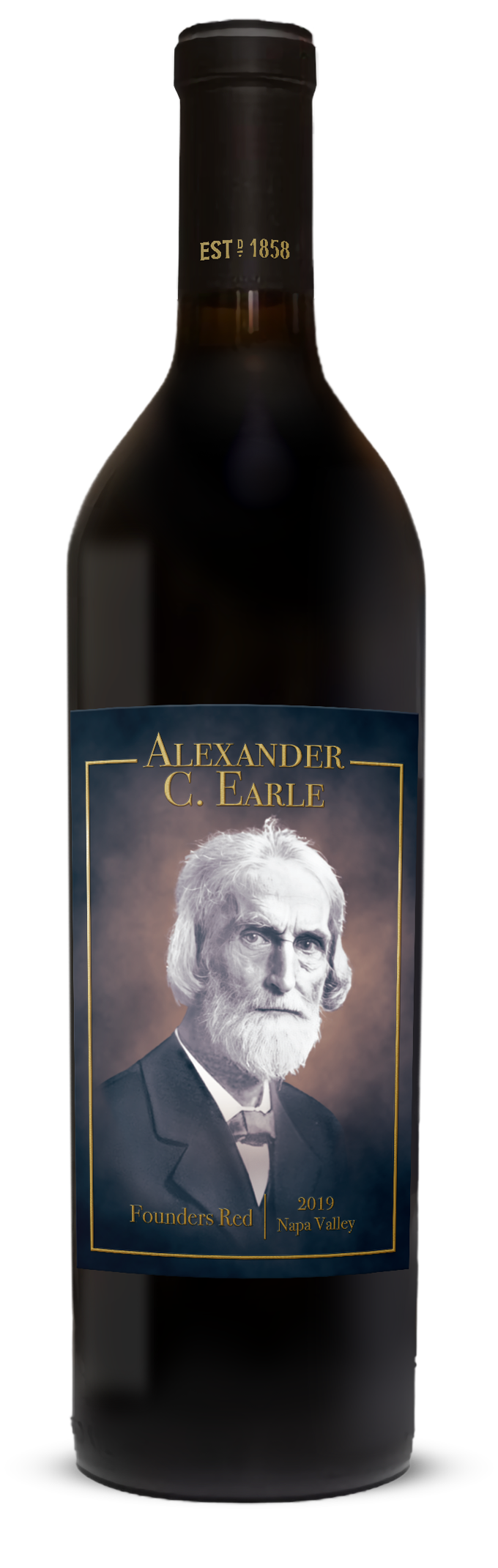 Alexander C. Earle - Founders Red - 2019 Red Wine - Napa Valley