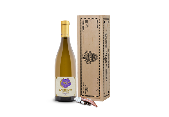 Sweethearts Divine Chardonnay Gift Box