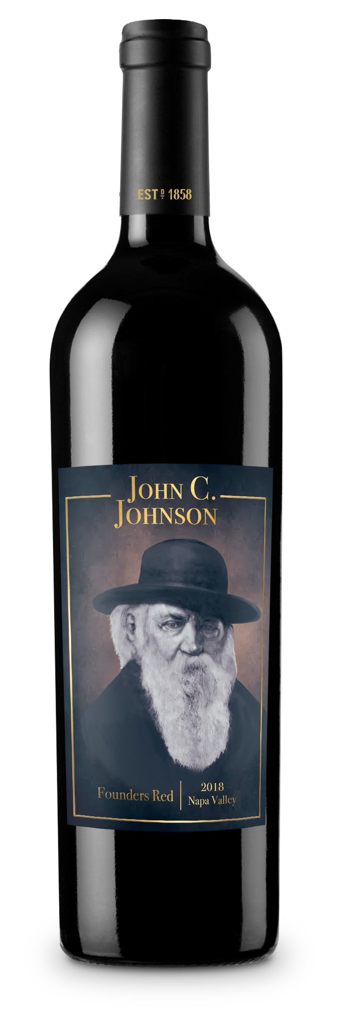 John C. Johnson - Founders Red - 2018 Red Wine - Napa Valley