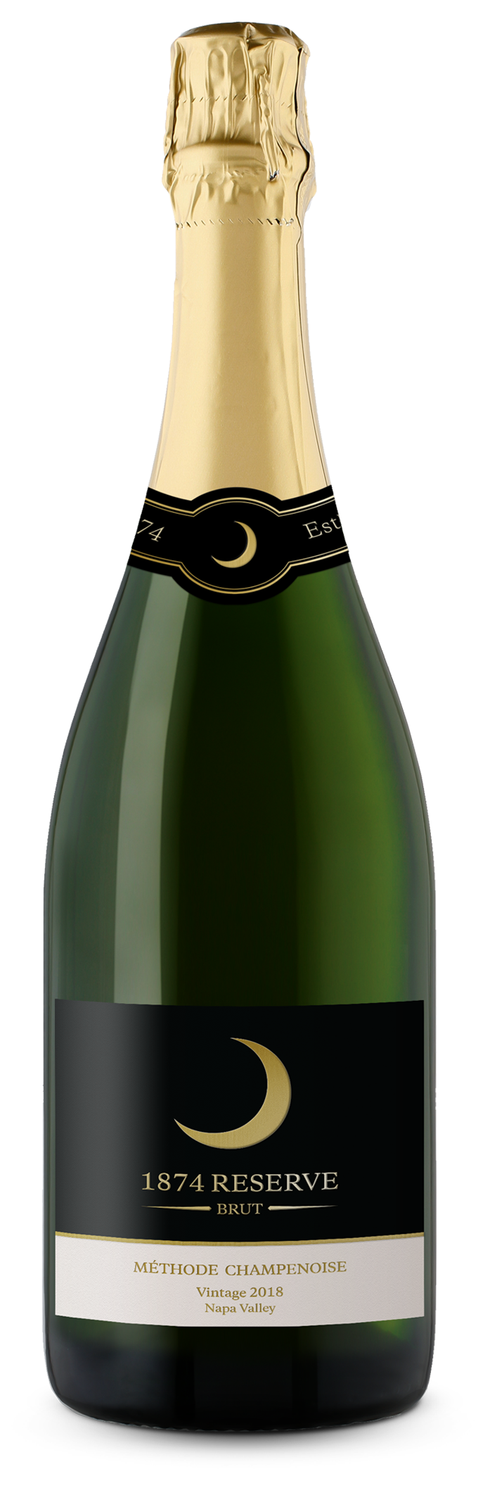 1874 Reserve - 2018 Sparkling Brut - Méthode Champenoise - Napa Valley