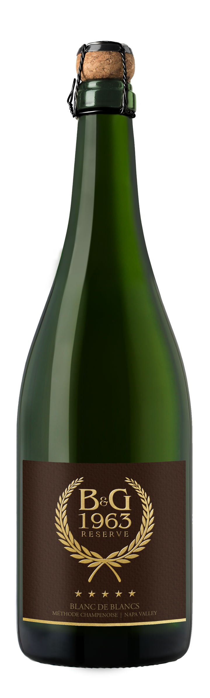 B&G 1963 Reserve - Sparkling Blanc de Blancs - Méthode Champenoise - Napa Valley