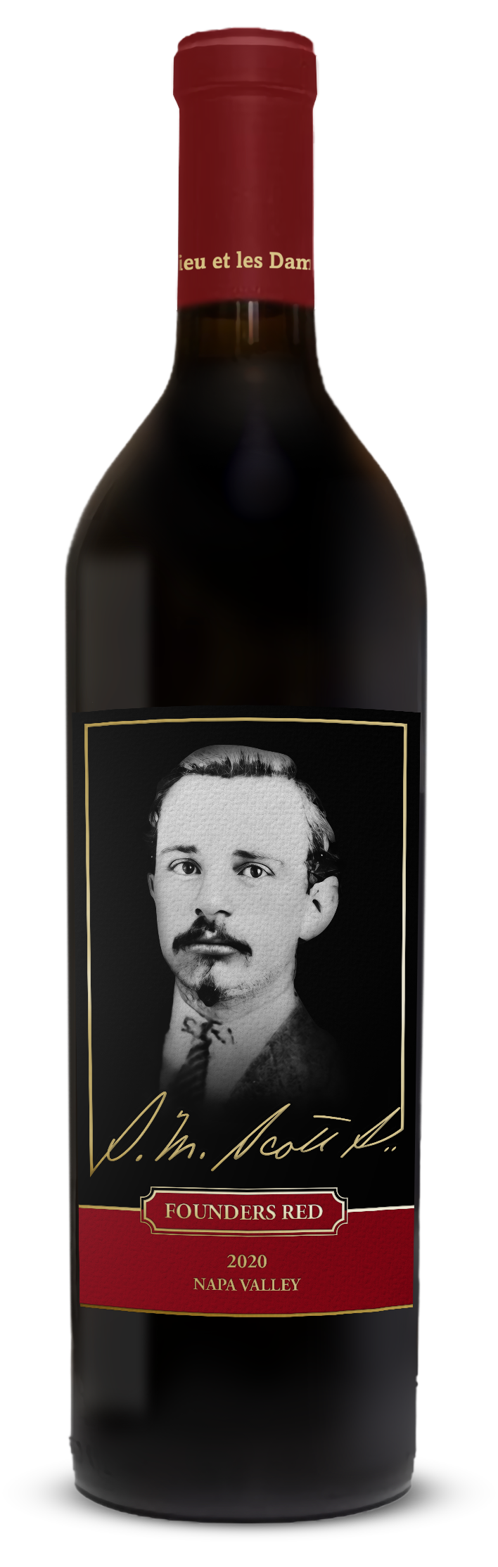 Founders Red - Stanhope McClelland Scott - 2020 Red Wine - Napa Valley