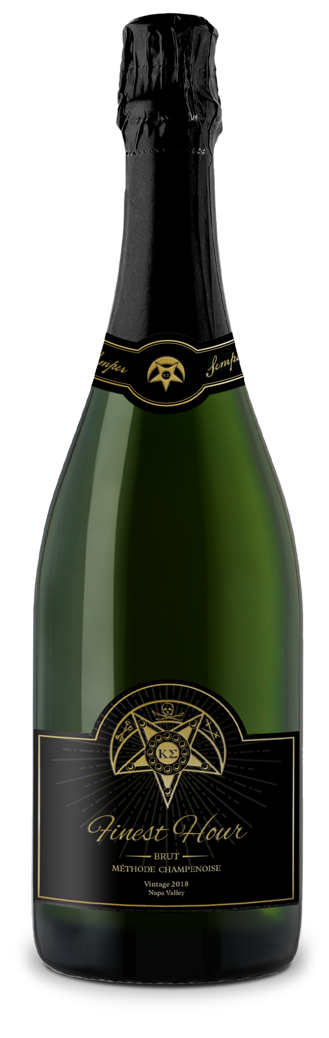 Finest Hour - 2018 Sparkling Brut -  Méthode Champenoise - Napa Valley