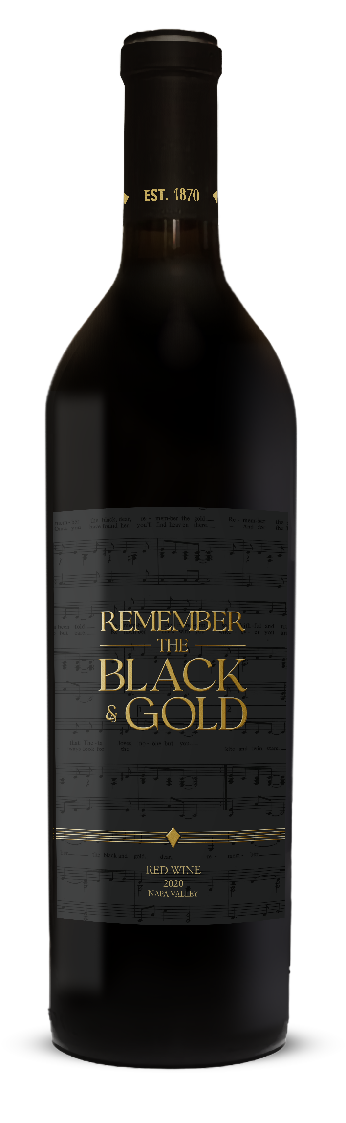 Remember the Black & Gold - 2020 Red Wine - Napa Valley