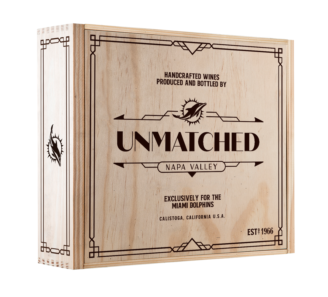 Unmatched 3 Bottle Wood Crate