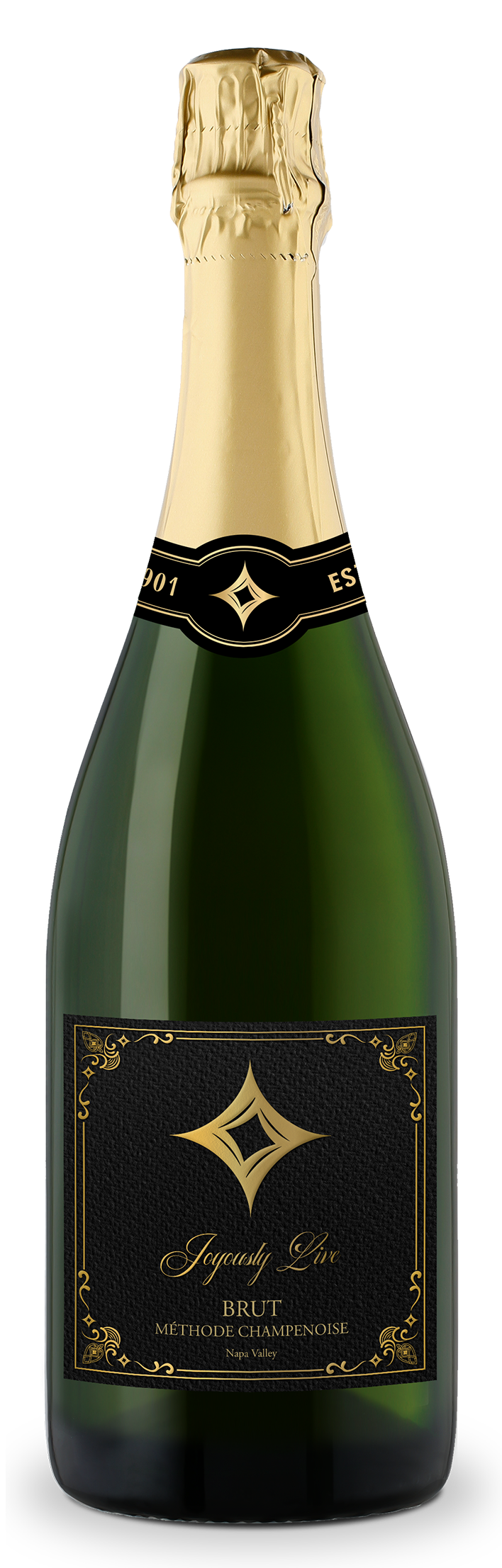 Joyously Live - Sparkling Brut – Méthode Champenoise – Napa Valley