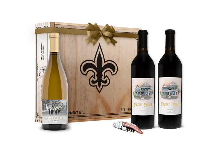 Front Porch & Chardonnay Gift Box Set