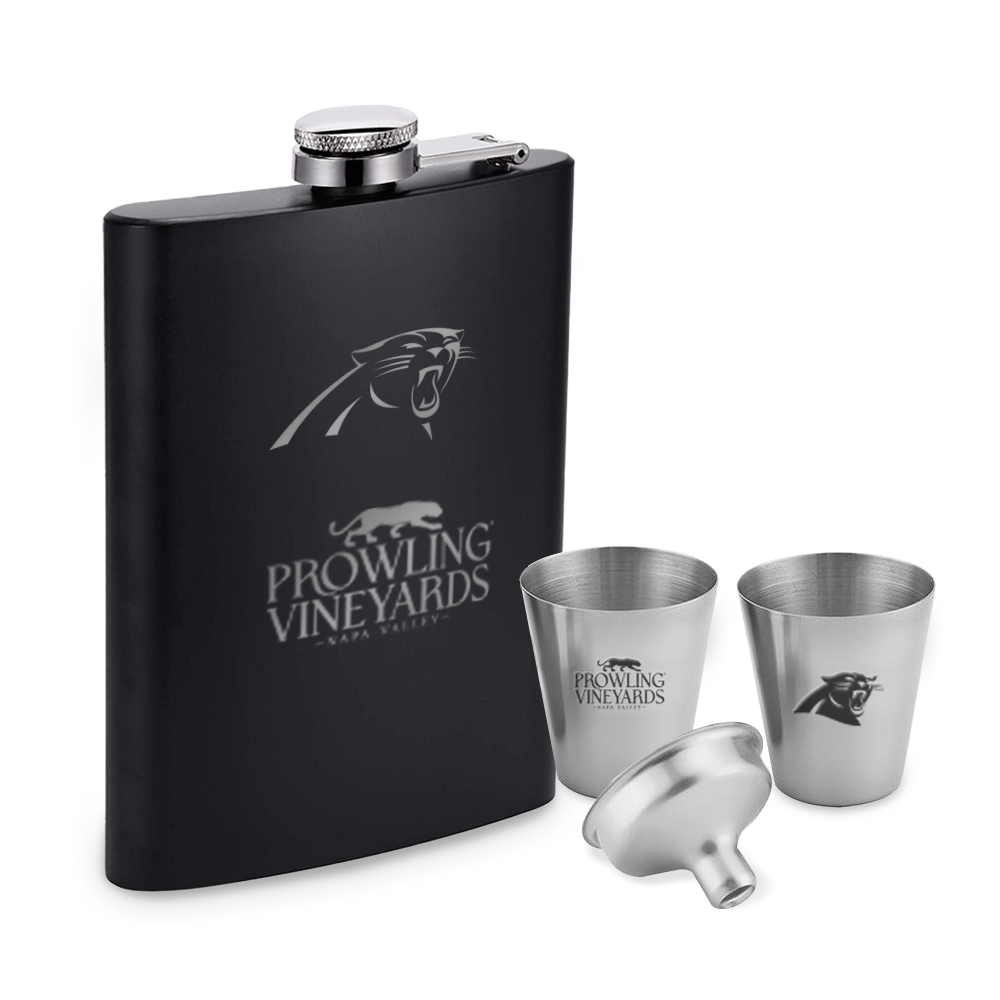 Black Flask Set