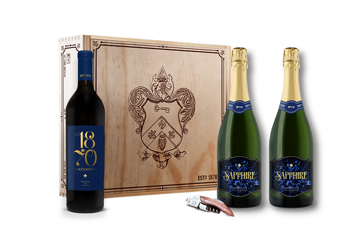 Sapphire & Red Gift Box Set
