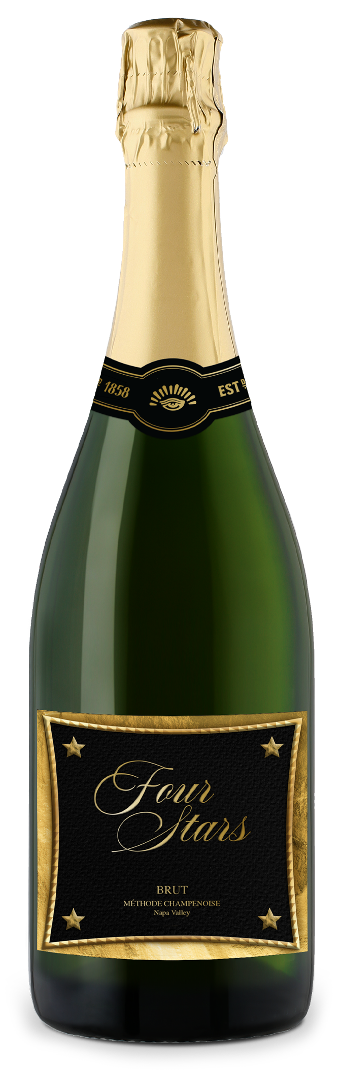 Four Stars - 2018 Sparkling Brut - Méthode Champenoise - Napa Valley