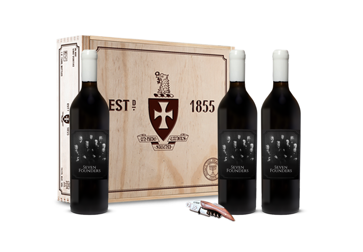 Seven Founders Reserve Cabernet Gift Set