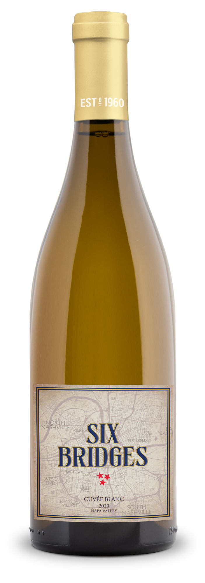 Six Bridges – 2020 Cuveé Blanc – Napa Valley