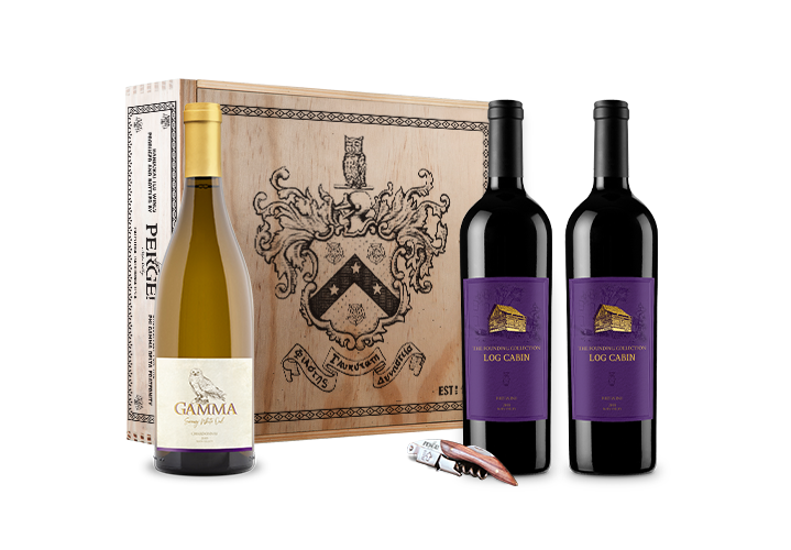 The Founding Collection: LOG CABIN & Chardonnay Gift Box Set