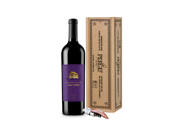 The Founding Collection: LOG CABIN Red Wine Gift Box