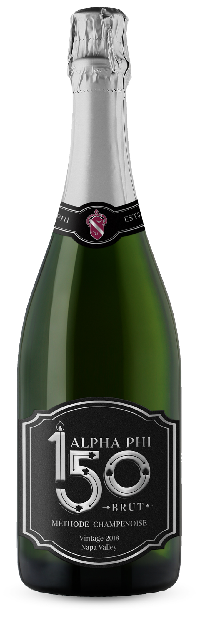 Alpha Phi 150 - 2018 Sparkling Brut - Méthode Champenoise - Napa Valley