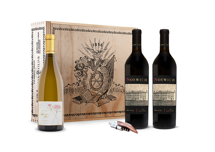 Norwich Red & Chardonnay Gift Box Set