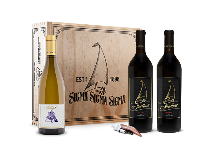 Steadfast Red & Chardonnay Gift Box Set