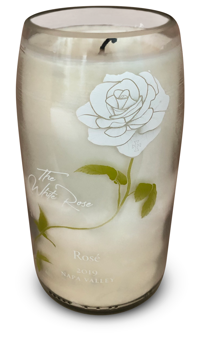 Candle - White Rose